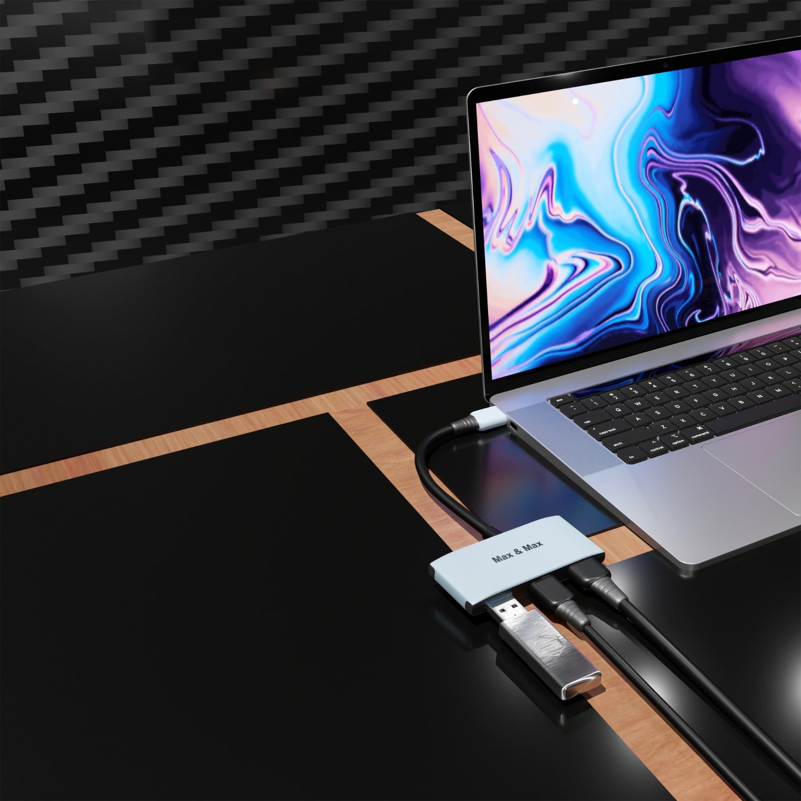 Max & Max 3 in 1 USB Type-C Hub مع HDMI 4k يدعم نقل USB 3.0 بمعدل يصل إلى 10 جيجابت في الثانية ، يمكنه توصيل قرص UM ومحرك الأقراص الثابتة والماوس ولوحة المفاتيح والهاتف ، متوافق مع Mac و Chrome و Windows OS - رمادي Max & Max 3 in 1 USB Type-C Hub مع HDMI 4k يدعم نقل USB 3.0 بمعدل يصل إلى 10 جيجابت في الثانية ، يمكنه توصيل قرص UM ومحرك الأقراص الثابتة والماوس ولوحة المفاتيح والهاتف ، متوافق مع Mac و Chrome و Windows OS - رمادي